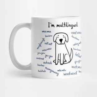 Multilingual Dog Barks Mug